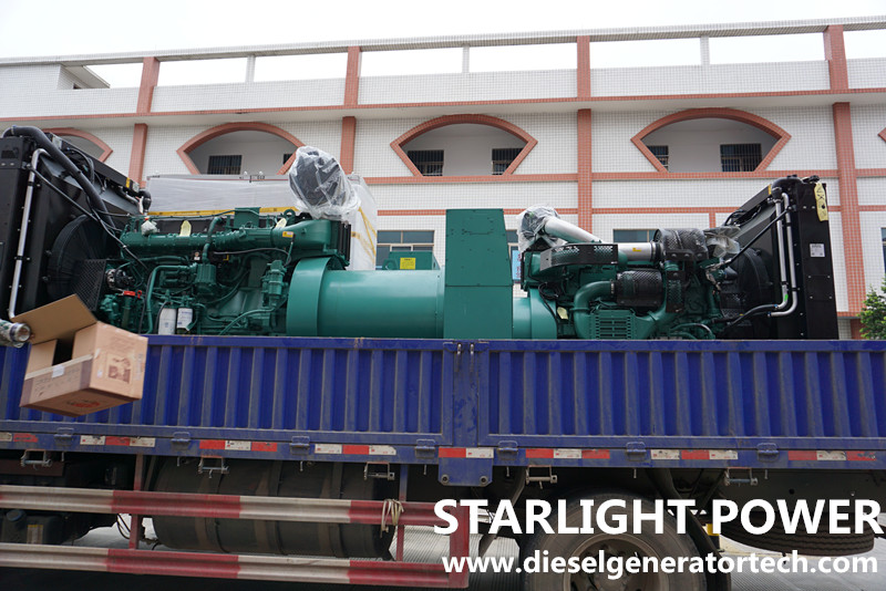 580KW Volvo diesel generator